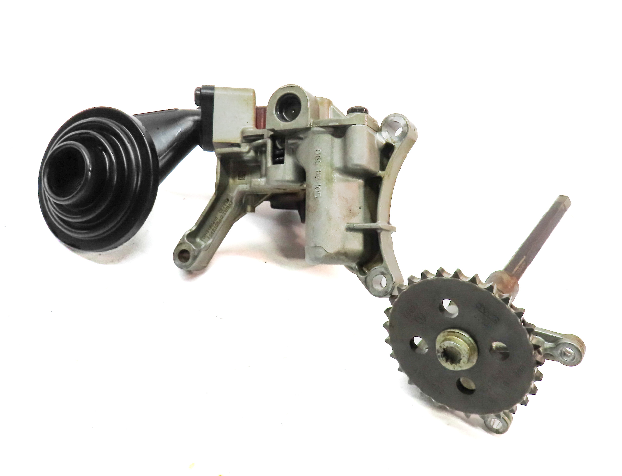 2016 AUDI SQ5 (B8 8R) 3.0L (CTUD) ENGINE MOTOR OIL FLUID PUMP w/PICK UP TUBE — exact item pictured